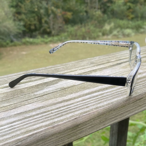 Nine West glasses frames black with leopard print inside 50[]15 135 - Picture 7 of 9